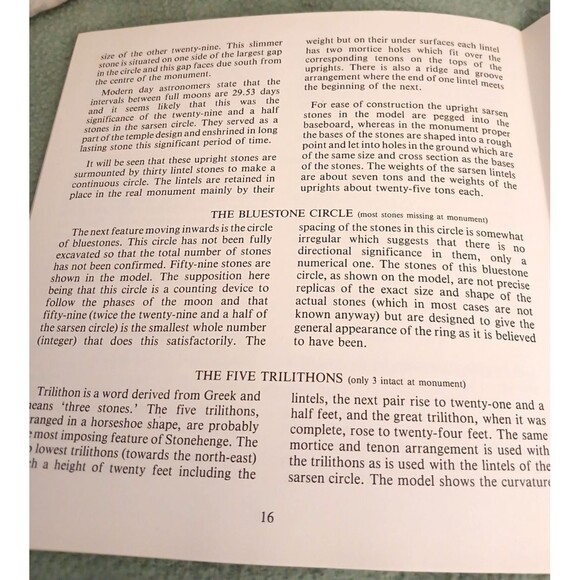 M.W. Postins Stonehenge Sun Moon Wandering Stars 1987 Astrology - Picture 3 of 3